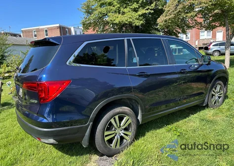 2016 Honda Pilot Ex from USA, damaged, VIN 5FNYF6H32GB021253